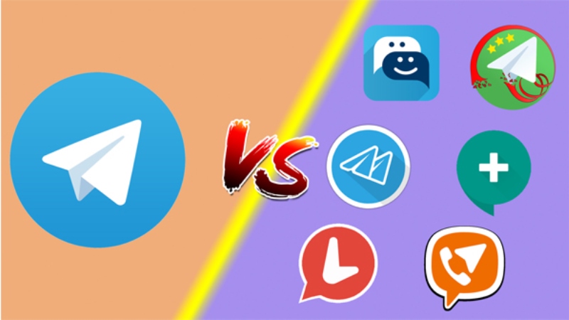 انواع تلگرام - مقایسه تلگرام های مختلف و امکانات انواع تلگرام