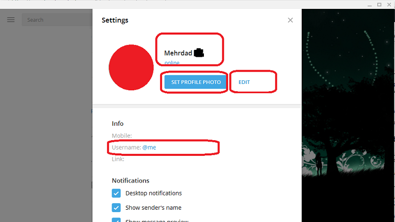 Change any information of two accounts together
