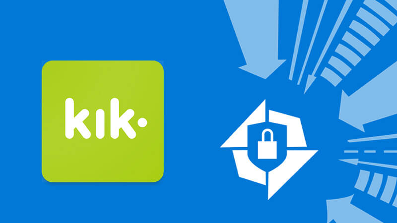 Get the Kik account password with Keylogger