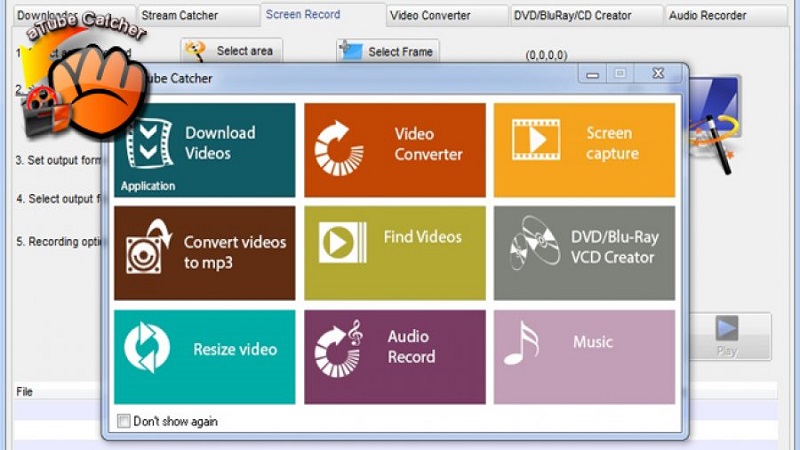 The aTube catcher software is a music downloader from YouTube.
