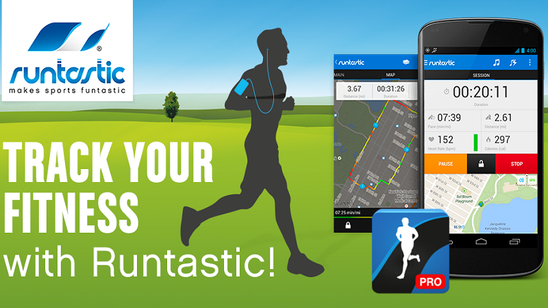 دانلود Runtastic Pro برای محاسبه کالری در هنگام پیاده روی و ورزش و تناسب اندام