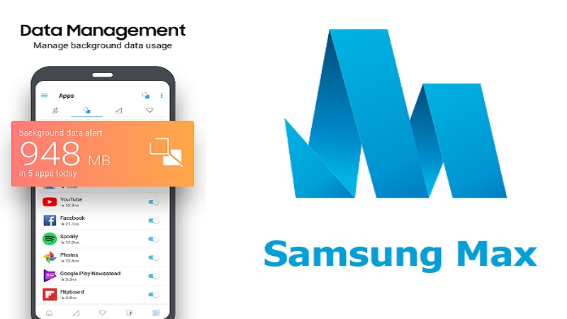 دانلود Samsung Max برای کاهش مصرف اینترنت و مدیریت آن در گوشی های سامسونگ