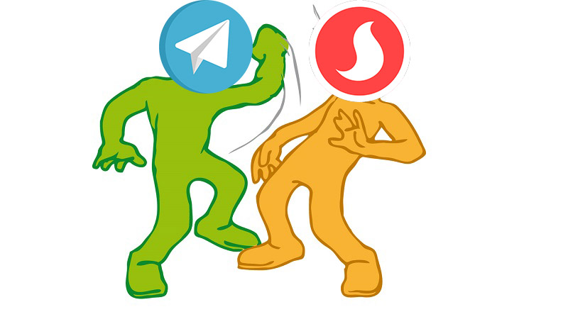 مقایسه تلگرام و سروش