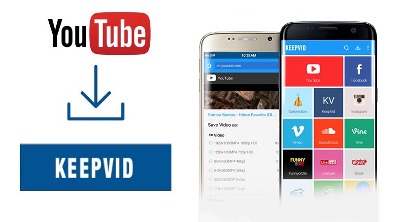 دانلود برنامه KeepVid برای دانلود فیلم از یوتیوب