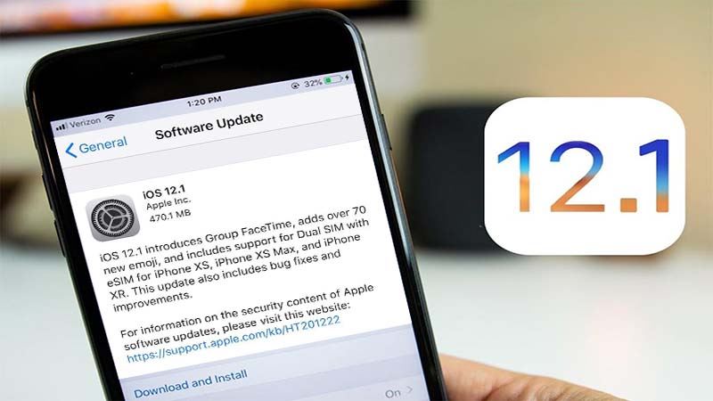 iOS 12.1 آپدیت جدید سیستم عامل اپل با قابلیت پشتیبانی از eSIM و فیس تایم گروهی