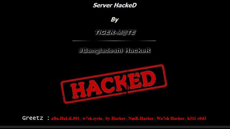 Website hack