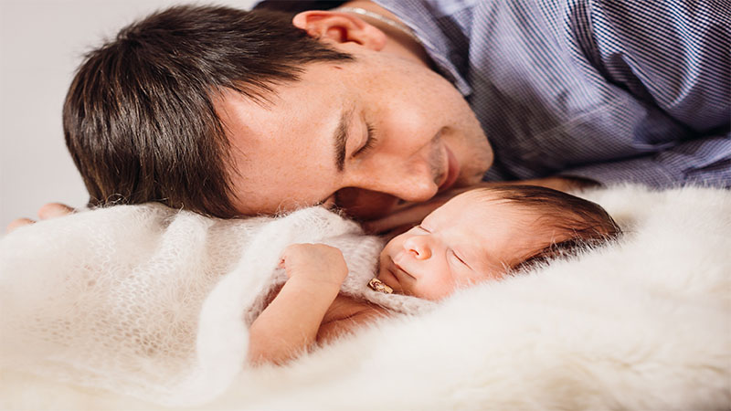 نشانه های خواب آلودگی نوزاد