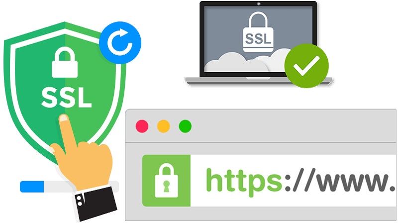 استفاده از وب سایت های با گواهی SSL