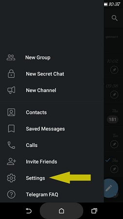 تغییر نام در تلگرام