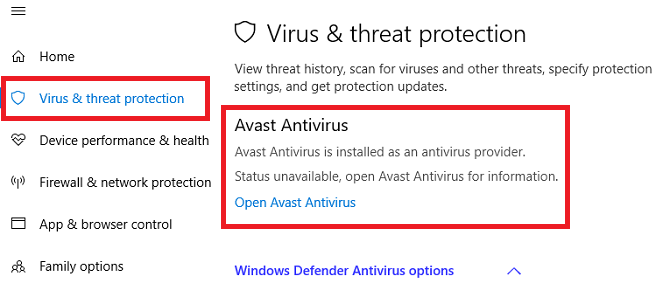 جلوگیری آنتی ویروس از اتصال به اینترنت