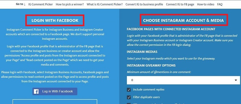 دانلود اپلیکیشن IG Comment Picker for Giveaway برای آیفون